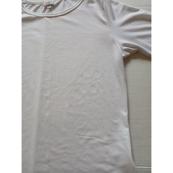 LuLaRoe Ashley T Shirt Womens 2XL White Rare Soft Feel New - Picture 4 of 16